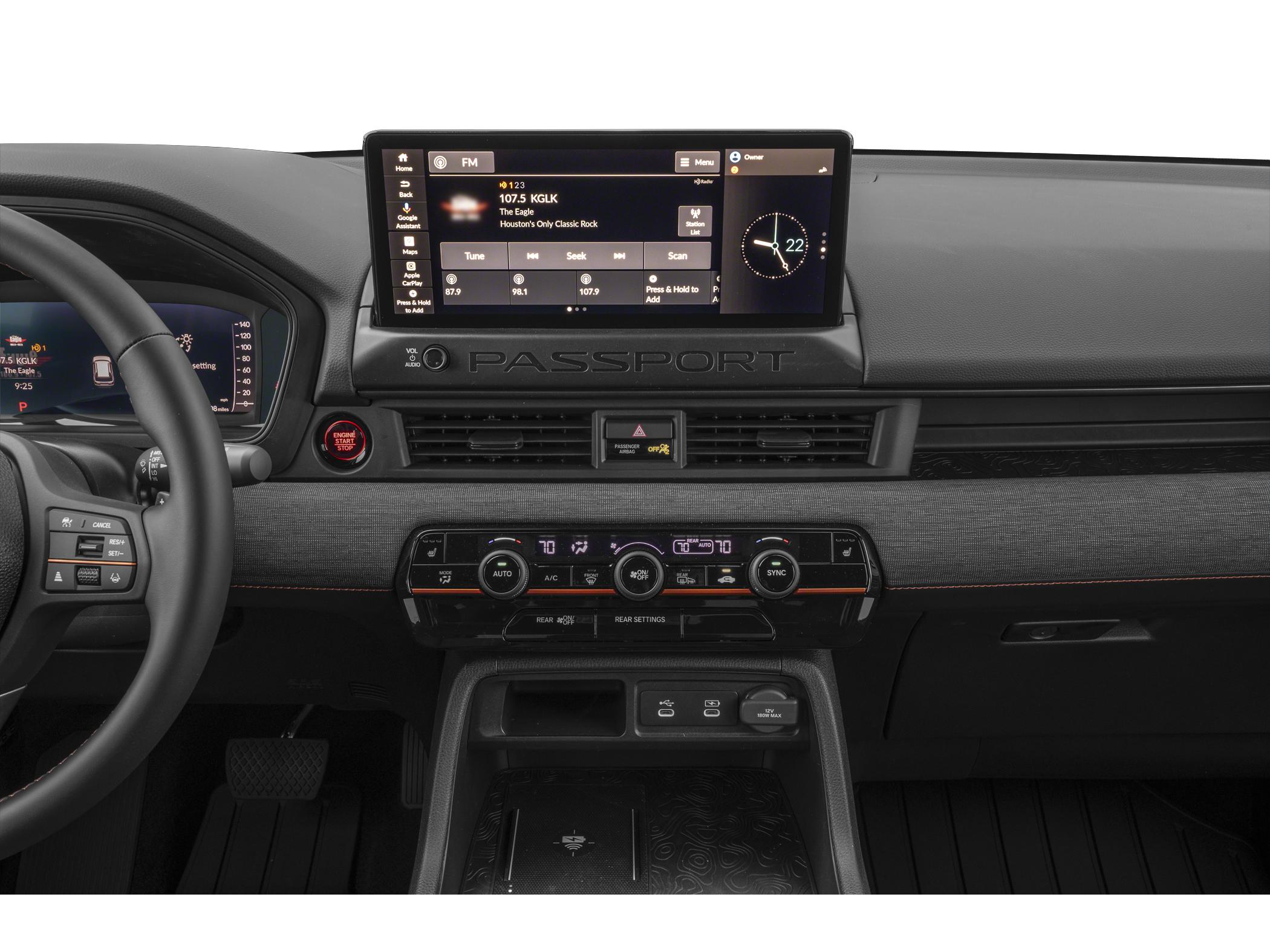 2026 Honda Passport interior — infotainment display