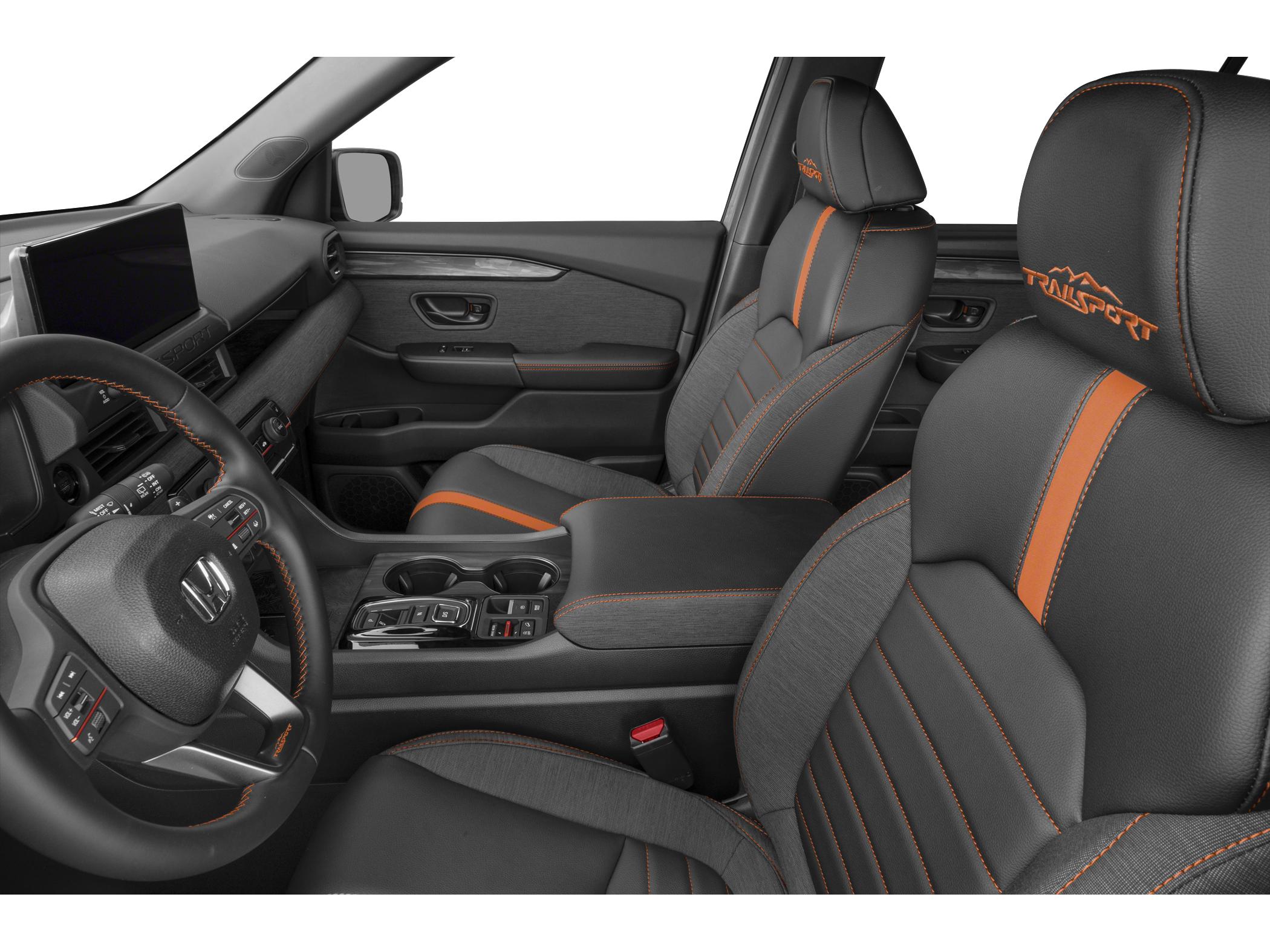 2026 Honda Passport interior — front seats