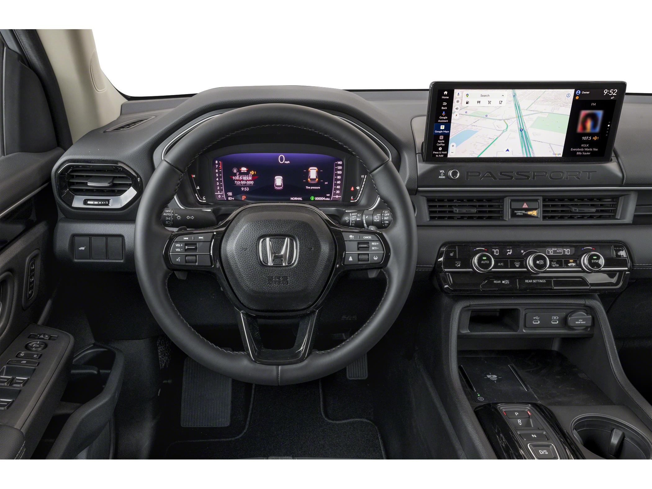 2026 Honda Passport interior — cockpit