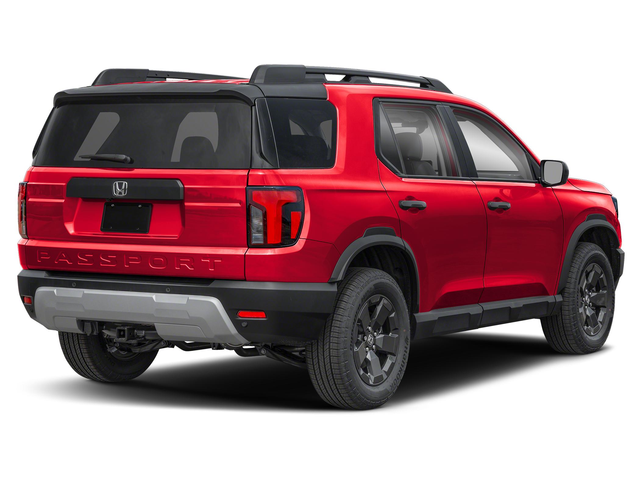 2026 Honda Passport RTL Towing — rear three-quarter view