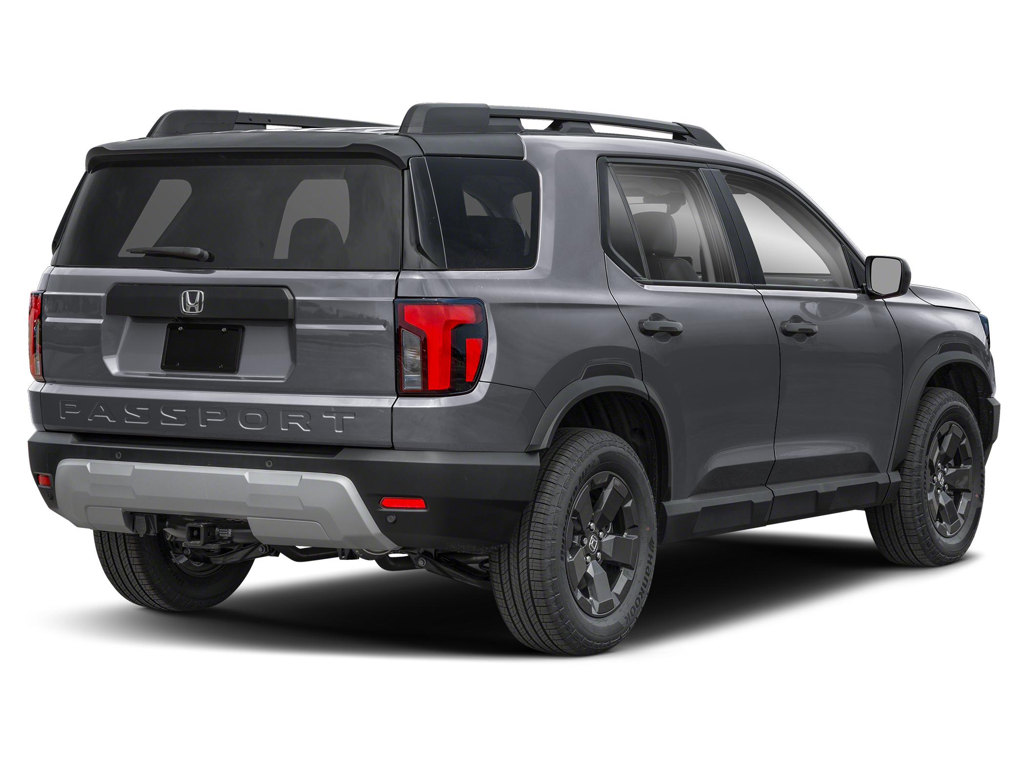 2026 Honda Passport RTL Towing — rear three-quarter view