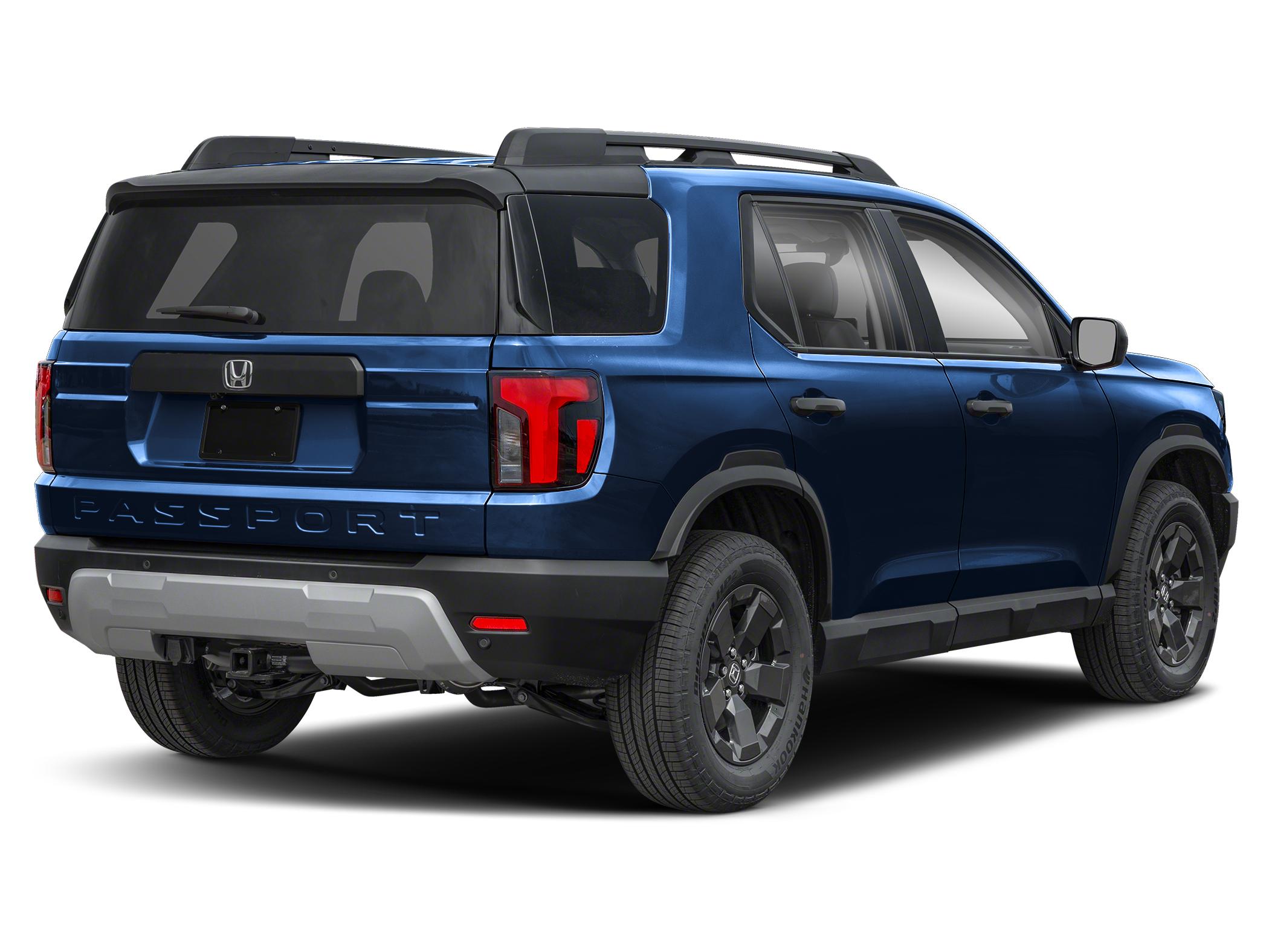 2026 Honda Passport RTL Towing — rear three-quarter view