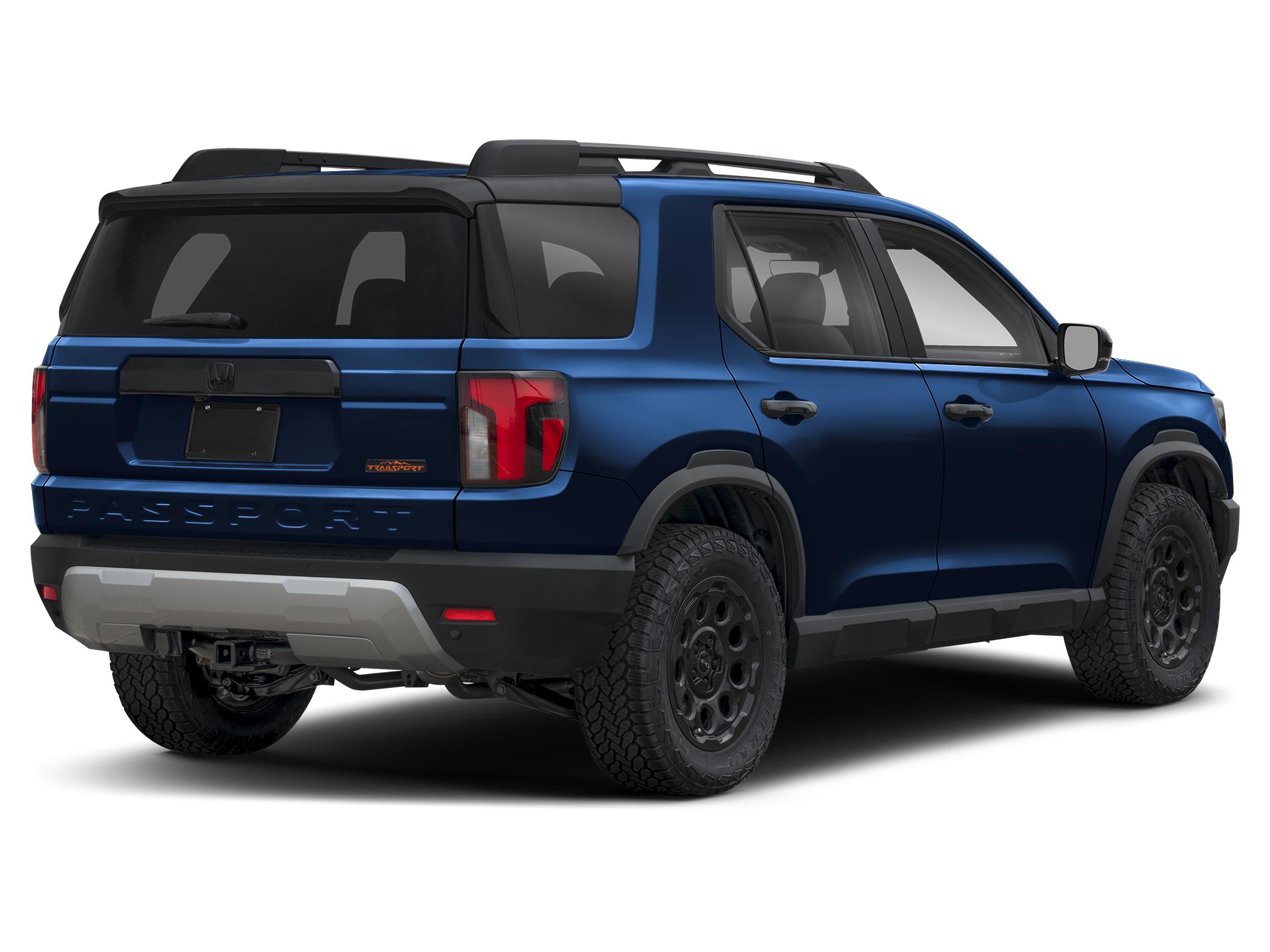 2026 Honda Passport TrailSport Blackout — rear three-quarter view