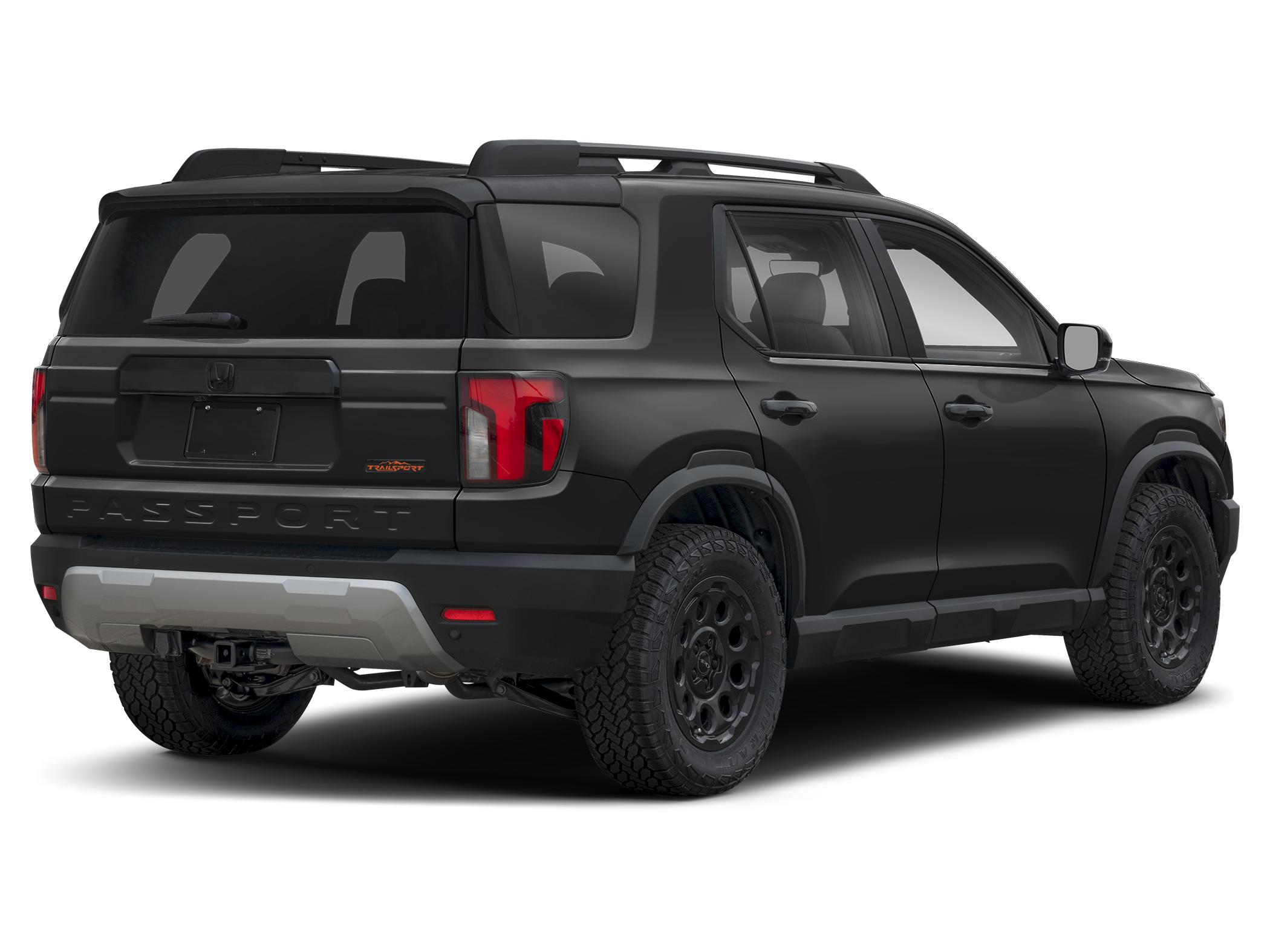 2026 Honda Passport TrailSport Blackout — rear three-quarter view