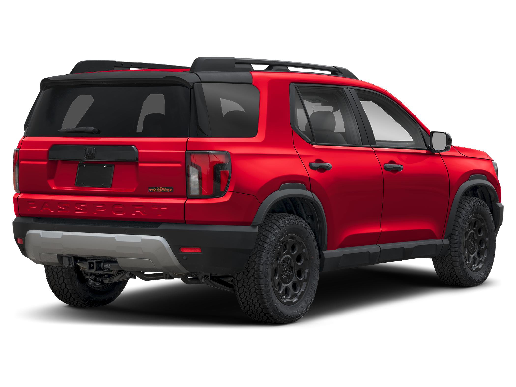 2026 Honda Passport TrailSport Blackout — rear three-quarter view