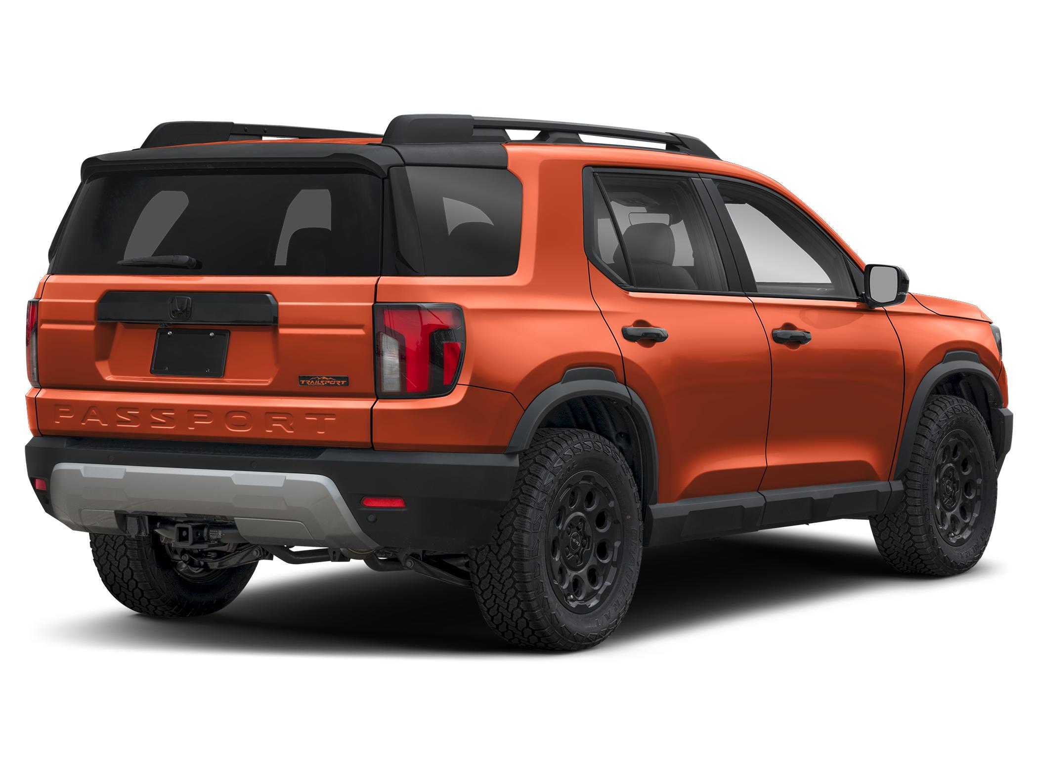 2026 Honda Passport TrailSport Blackout — rear three-quarter view