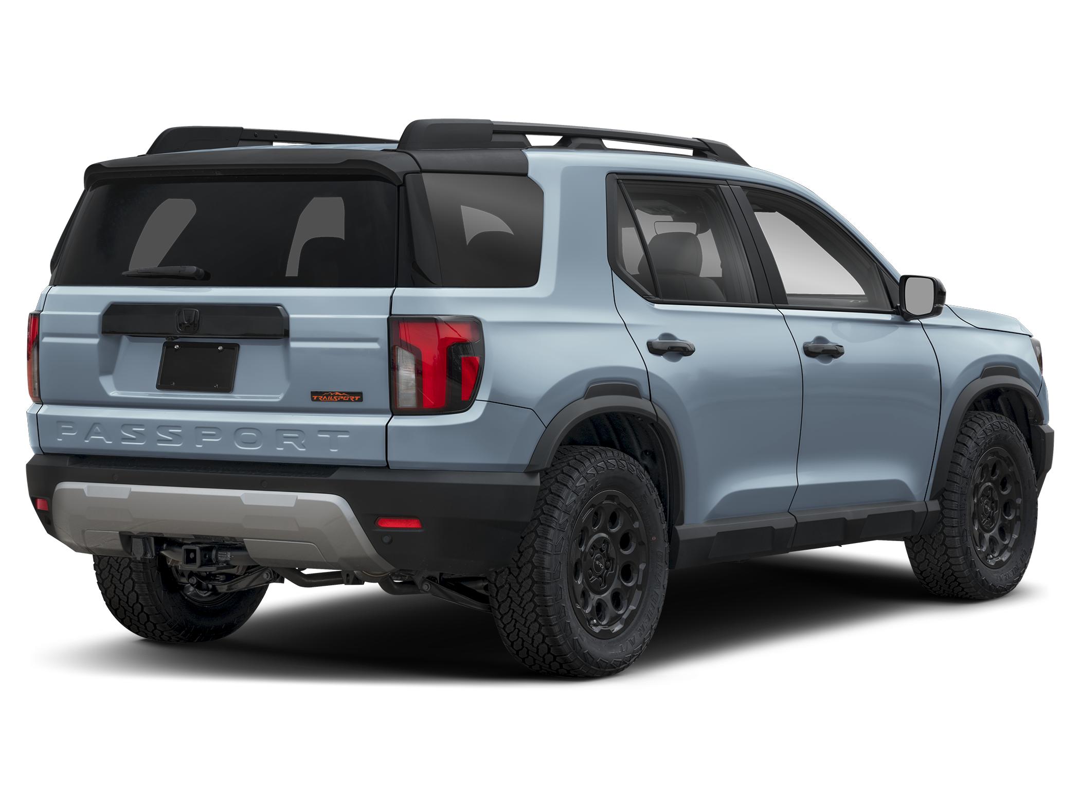 2026 Honda Passport TrailSport Blackout — rear three-quarter view