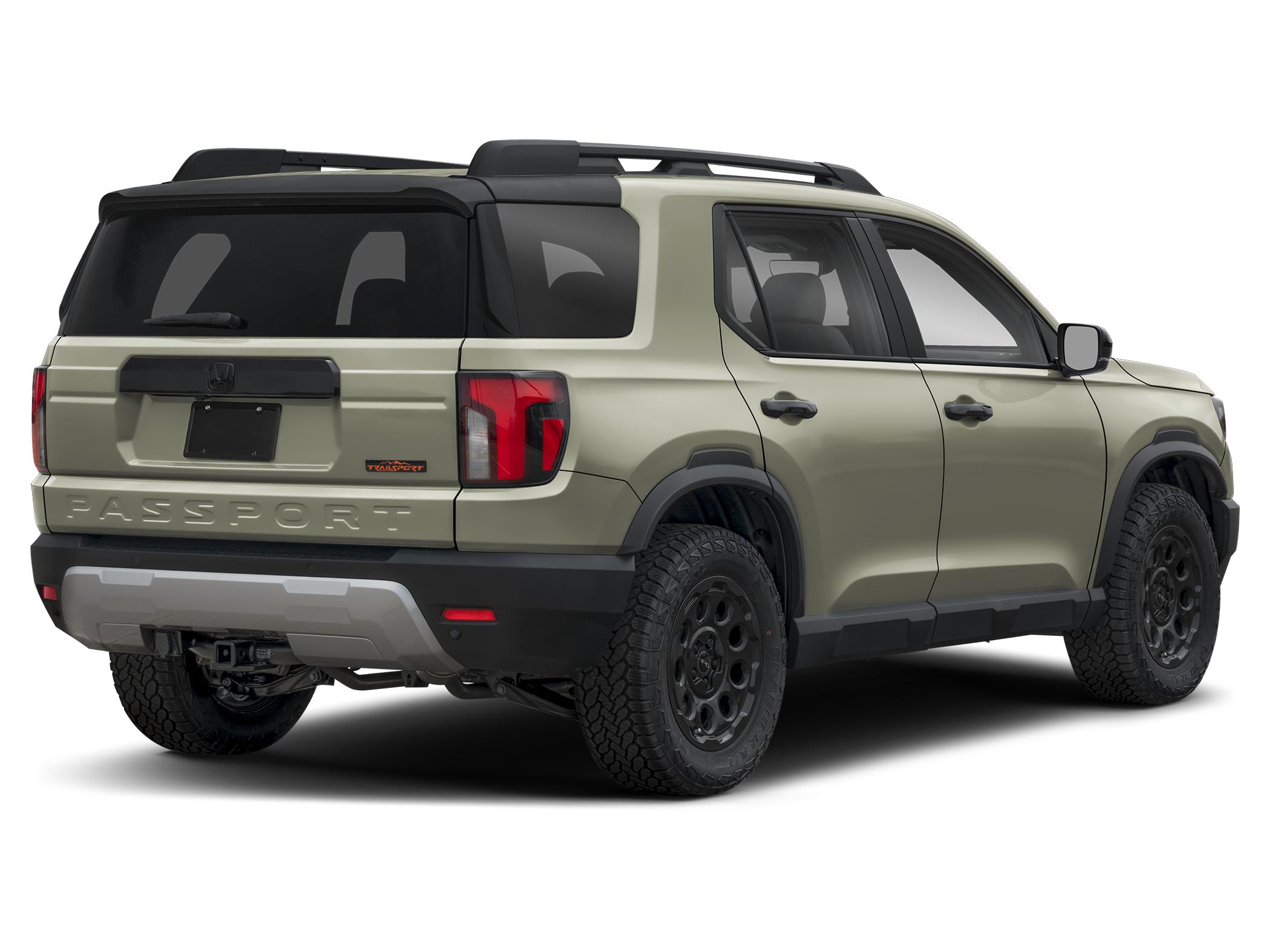 2026 Honda Passport TrailSport Blackout — rear three-quarter view