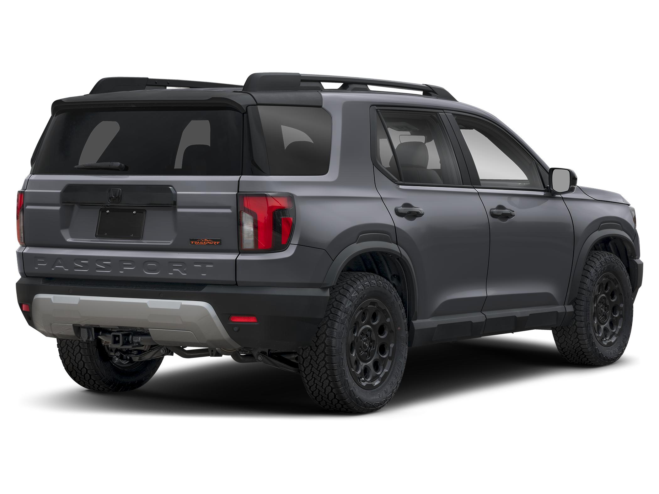 2026 Honda Passport TrailSport Blackout — rear three-quarter view
