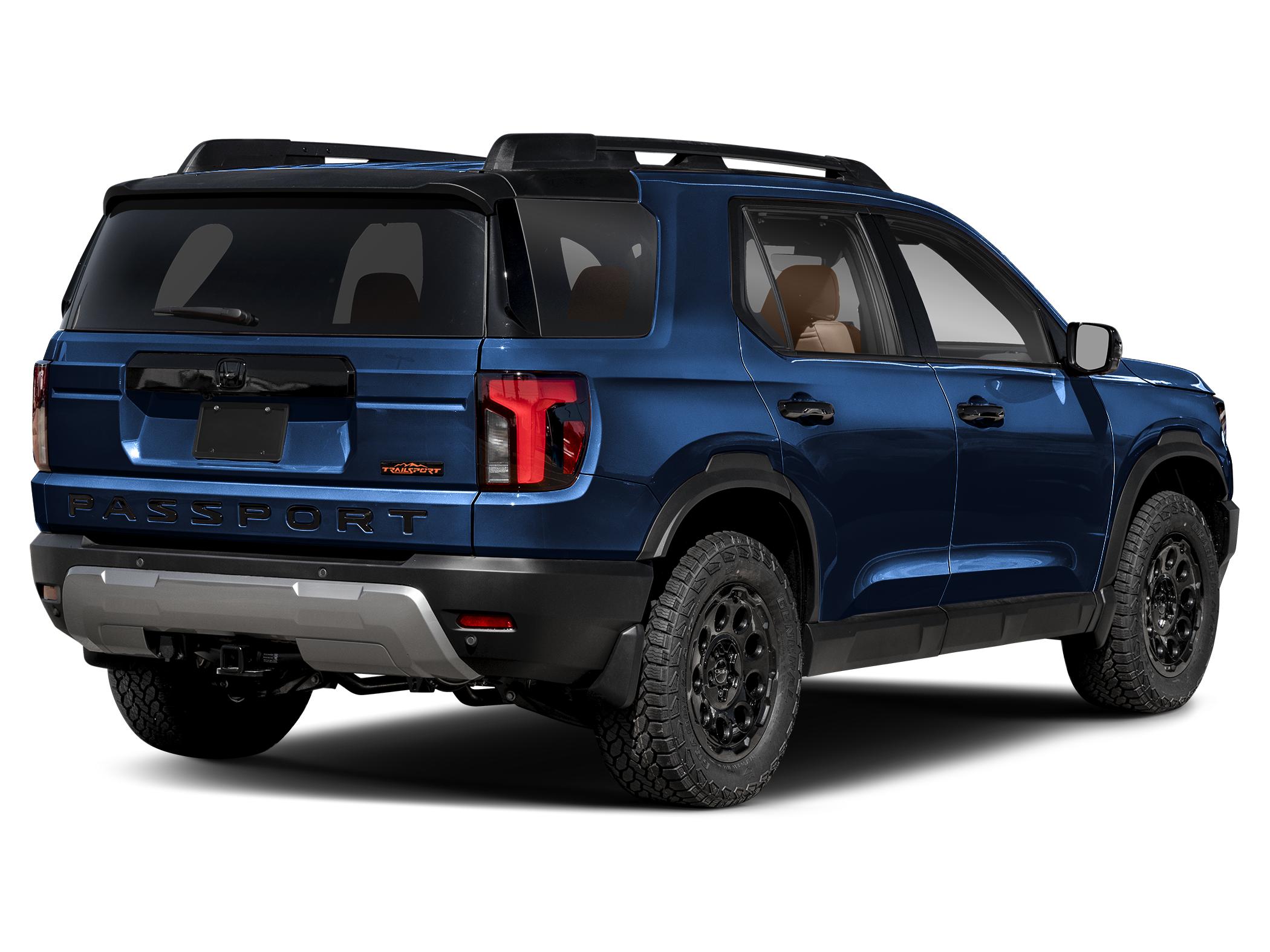 2026 Honda Passport TrailSport Elite Blackout — rear three-quarter view