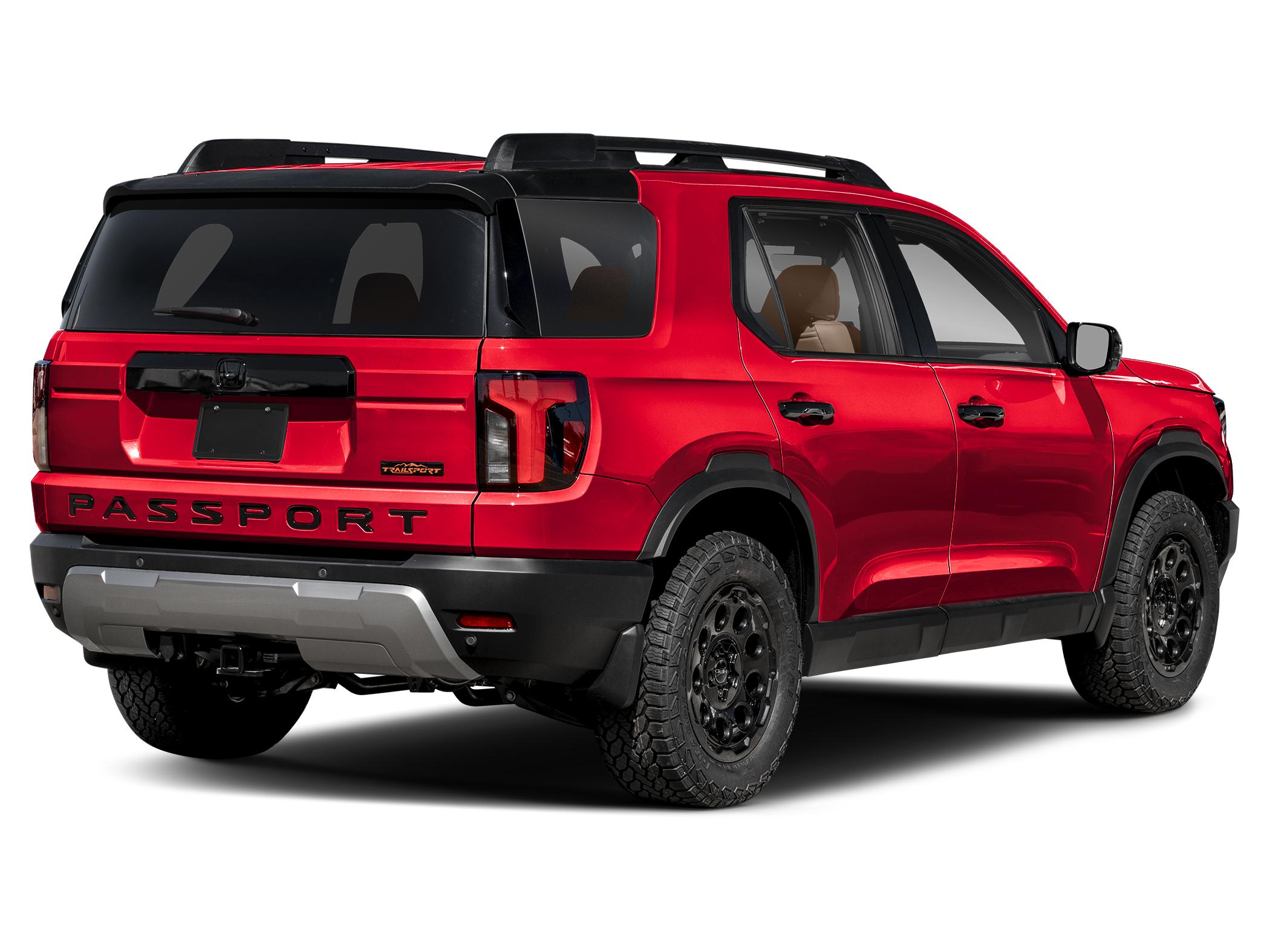 2026 Honda Passport TrailSport Elite Blackout — rear three-quarter view