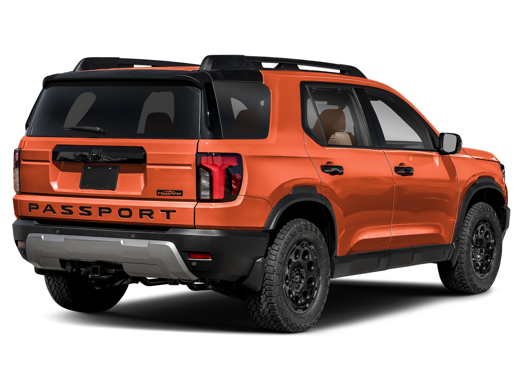 2026 Honda Passport TrailSport Elite Blackout — rear three-quarter view