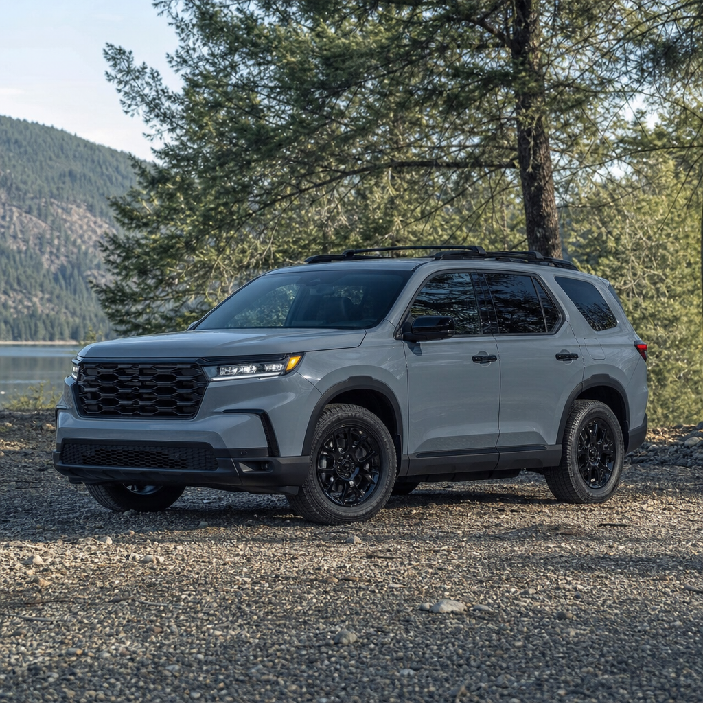 2026 Honda Passport TrailSport Blackout — Sonic Gray Pearl