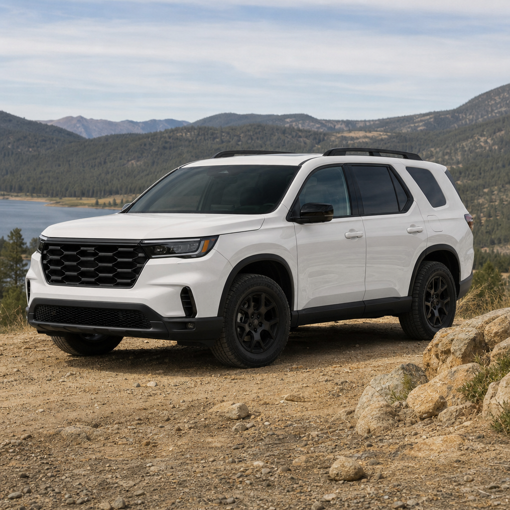 2026 Honda Passport RTL Blackout — Platinum White Pearl