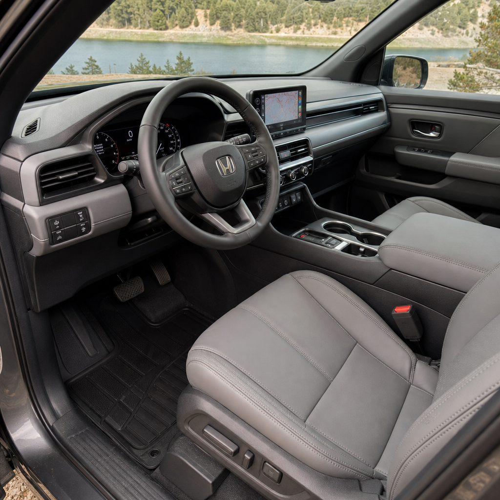 2026 Honda Passport RTL — Gray Leather