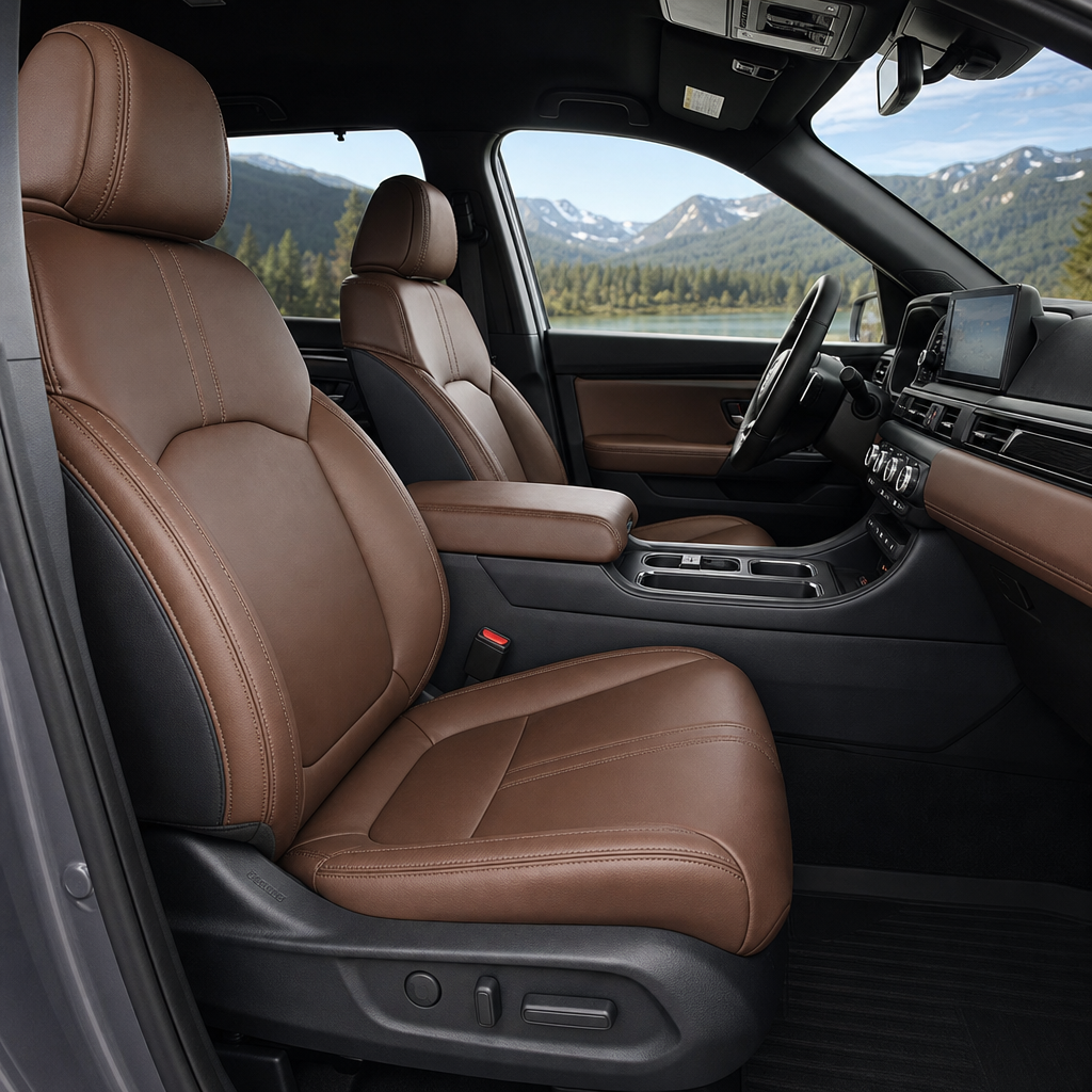 2026 Honda Passport TrailSport Elite — Brown Leather