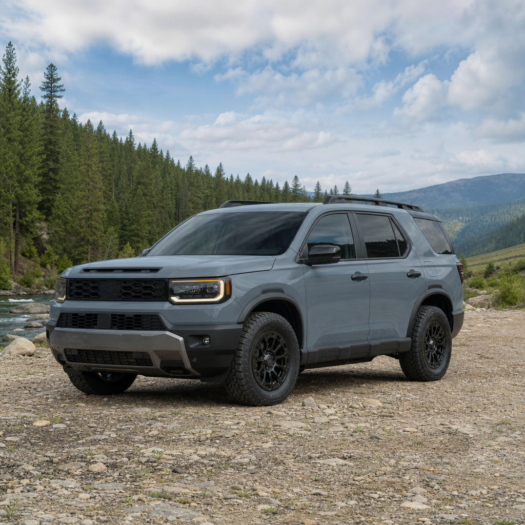 2026 Honda Passport TrailSport Blackout — Sonic Gray Pearl