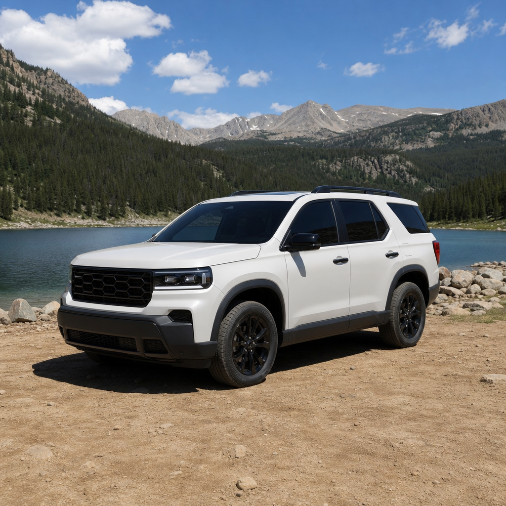 2026 Honda Passport RTL Blackout — Platinum White Pearl