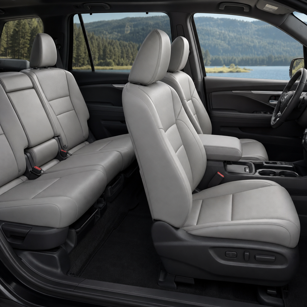 2026 Honda Passport RTL — Gray Leather