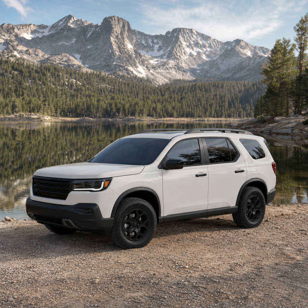 2026 Honda Passport RTL Blackout — Platinum White Pearl