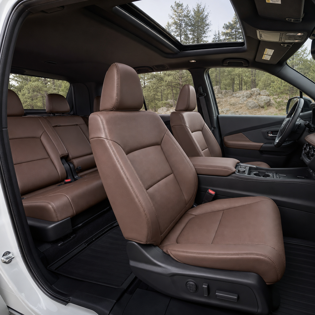 2026 Honda Passport TrailSport Elite — Brown Leather