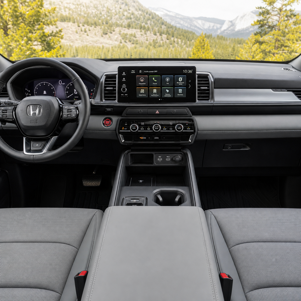 2026 Honda Passport RTL — Gray Leather