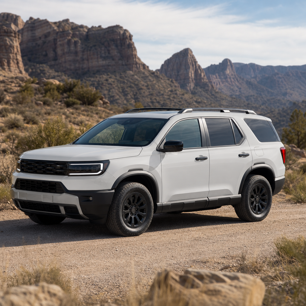 2026 Honda Passport RTL Blackout — Platinum White Pearl