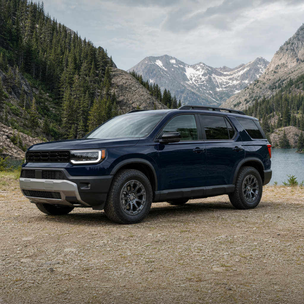 2026 Honda Passport TrailSport — Obsidian Blue Pearl