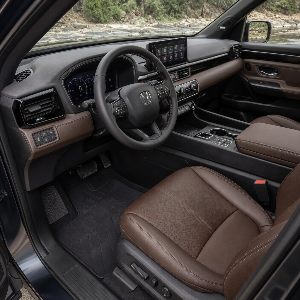2026 Honda Passport TrailSport Elite — Brown Leather