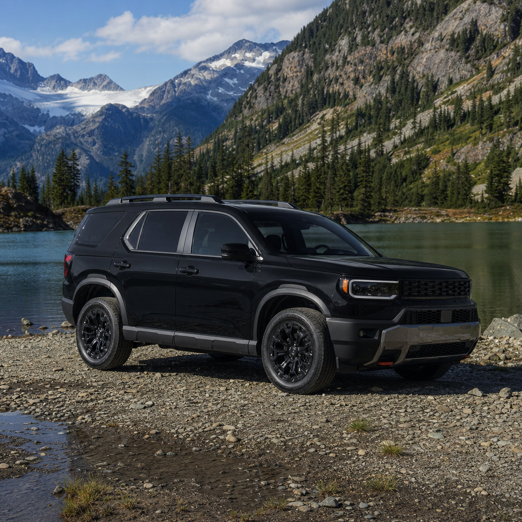 2026 Honda Passport RTL Towing — Crystal Black Pearl