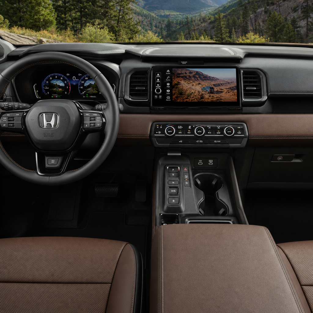 2026 Honda Passport TrailSport Elite — Brown Leather