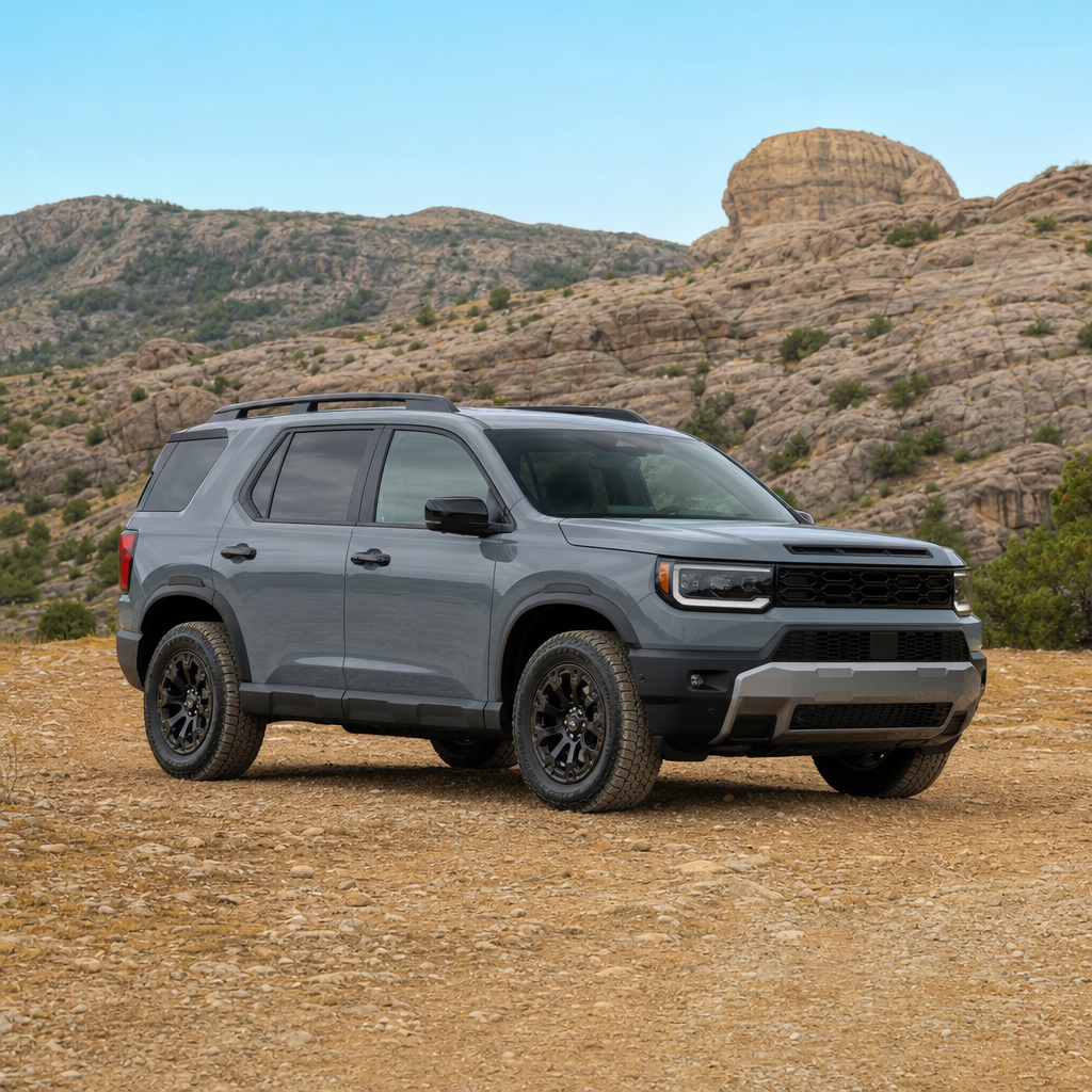 2026 Honda Passport TrailSport Blackout — Sonic Gray Pearl